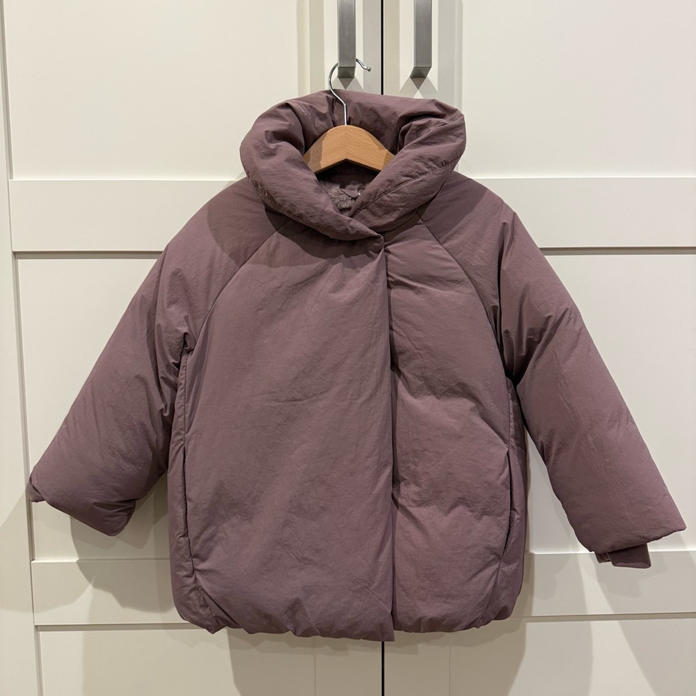 Zara Kids Mauve Puffer Jacket